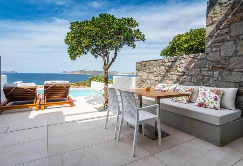 바다 전망 스위트, Milos Sea Resort