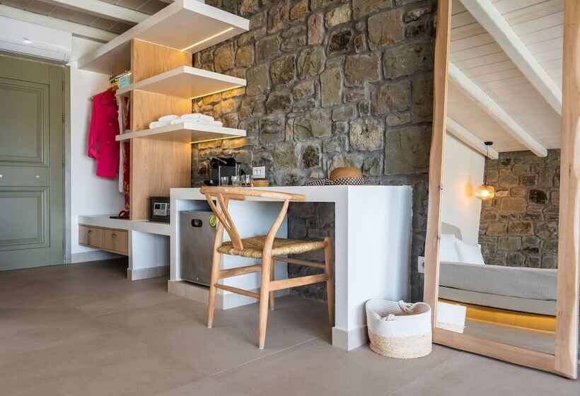 바다 전망 스위트, Milos Sea Resort
