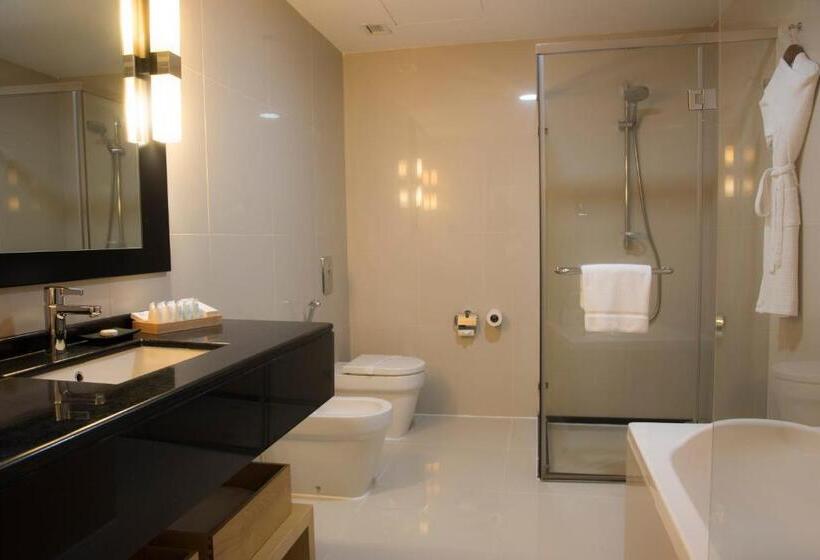 اتاق لوکس با تخت بزرگ, Asdal Gulf Inn Boutique Hotel  Seef