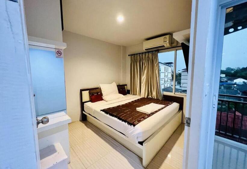 آپارتمان 1 خوابه با بالکن, Inn Kham Apartment