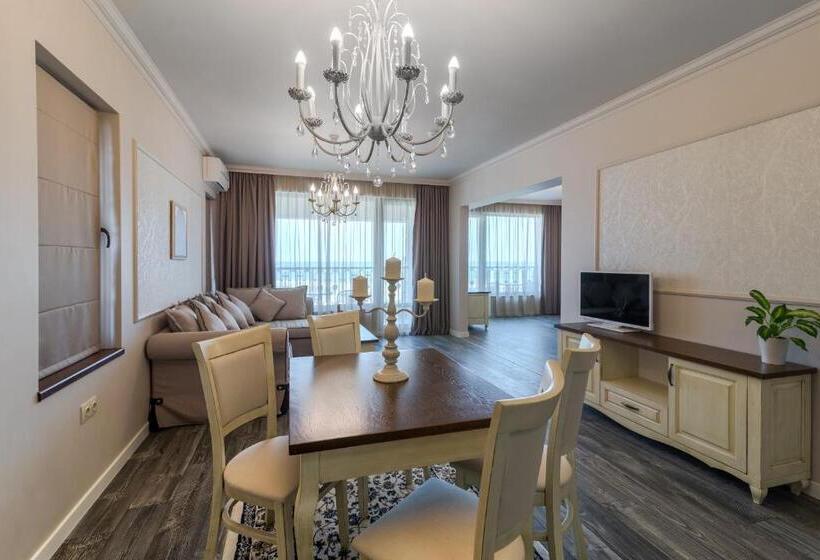 آپارتمان 1 خوابه با چشم‌انداز دریا, Sunny Castle Hotel   All Inclusive And Free Parking
