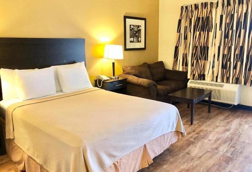 اتاق استاندارد با تخت بزرگ, Airway Inn   Iah Airport