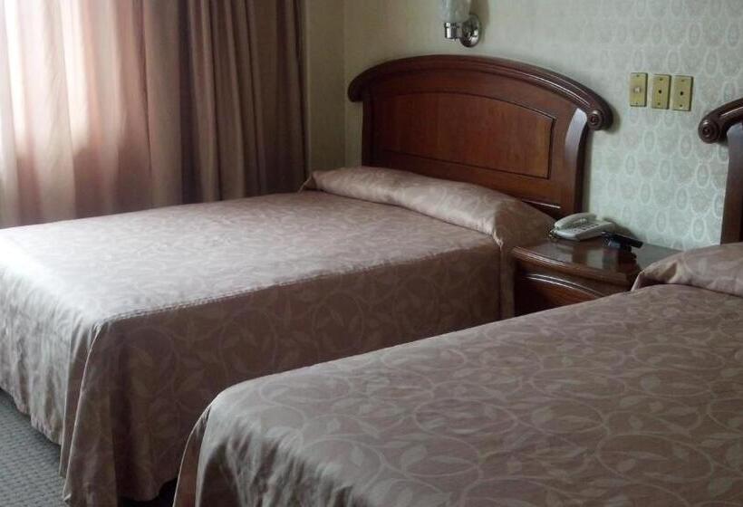 اتاق استاندارد با 2 تخت دوبل, Nuevo Hotel Alameda De Uruapan