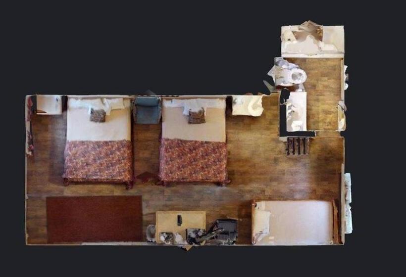 اتاق استاندارد با 2 تخت دوبل, Trail S End Motel Downtown Lewistown