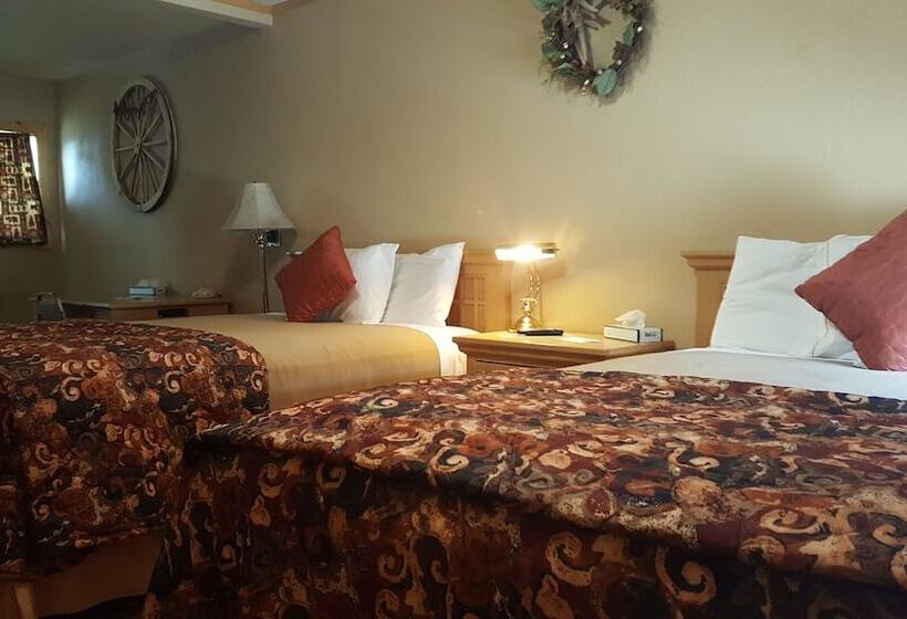 اتاق استاندارد با 2 تخت دوبل, Trail S End Motel Downtown Lewistown