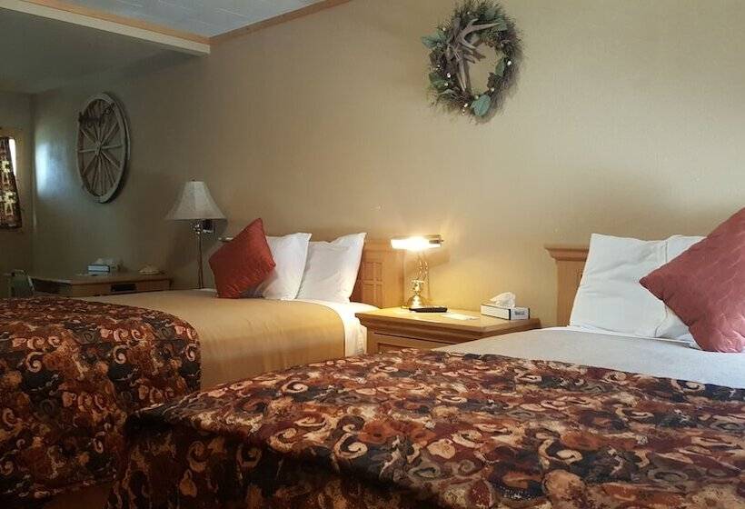 اتاق استاندارد با 2 تخت دوبل, Trail S End Motel Downtown Lewistown