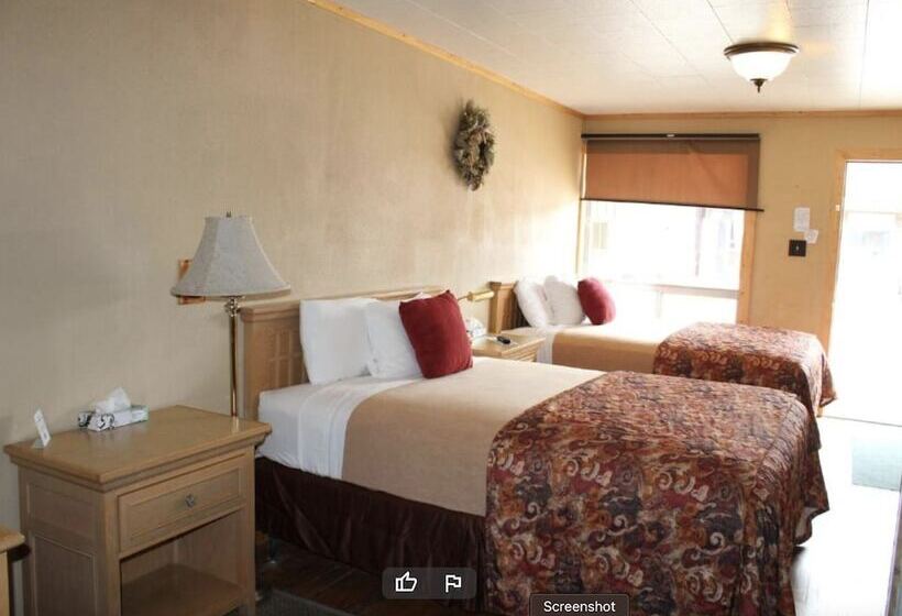 اتاق استاندارد با 2 تخت دوبل, Trail S End Motel Downtown Lewistown