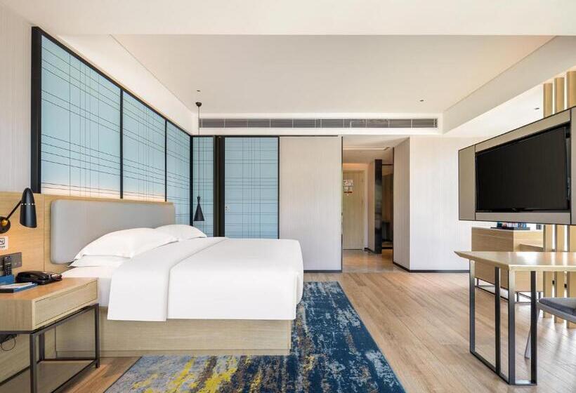 اتاق استاندارد با تخت بزرگ, Echarm Hotel Baise Xilin