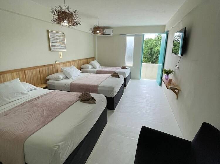 اتاق استاندارد با بالکن, Cacao Spa Cozumel