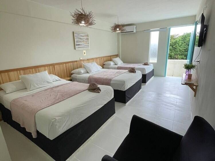 اتاق استاندارد با بالکن, Cacao Spa Cozumel
