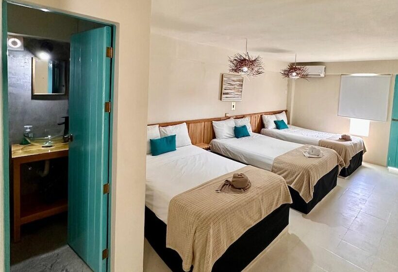 اتاق استاندارد با بالکن, Cacao Spa Cozumel