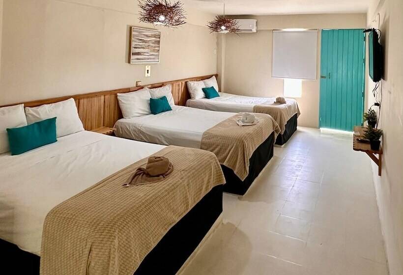 اتاق استاندارد با بالکن, Cacao Spa Cozumel