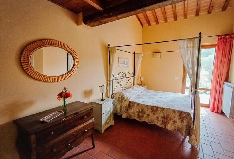 آپارتمان 1 خوابه با چشم‌انداز باغ, Agriturismo Villa La Maesta