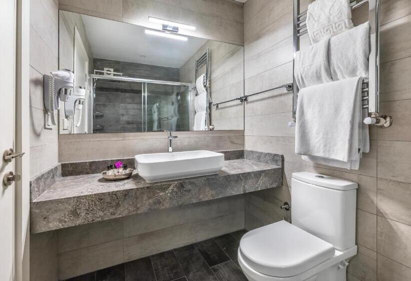 اتاق لوکس با چشم‌انداز دریا, Hillora Hotel Buyukada