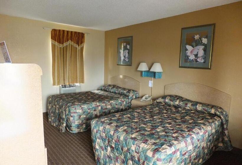 اتاق استاندارد با 2 تخت دوبل, Budget Inn Express
