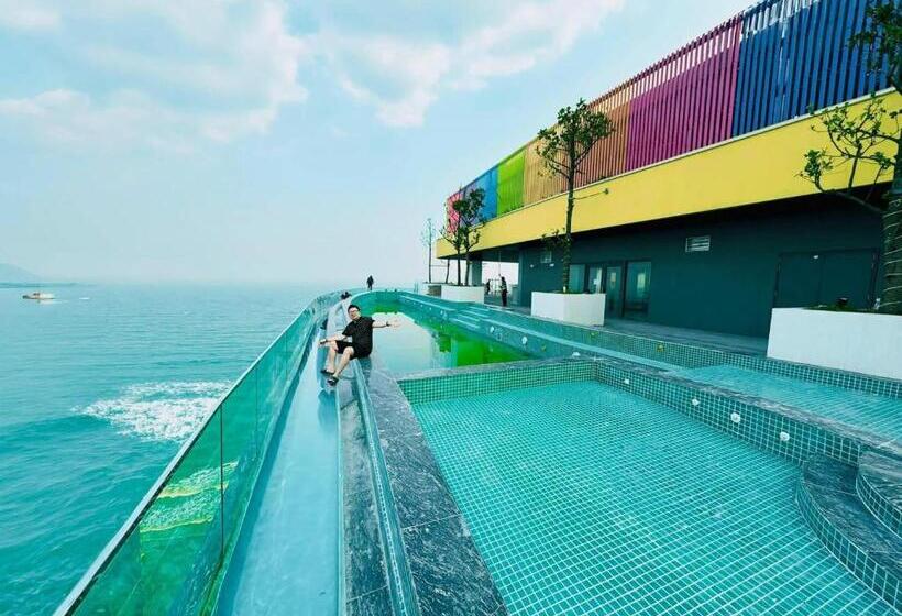 آپارتمان 1 خوابه با چشم‌انداز دریا, Flamingo Ibiza Hải Tiến   Ib527