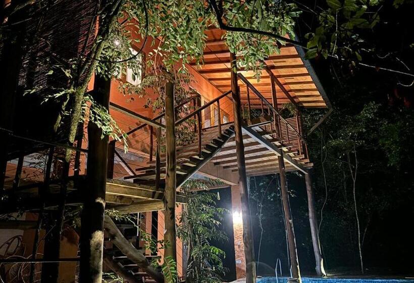 ویلای یک اتاق خوابه با استخر شنا, Hornbill Forest Habarana