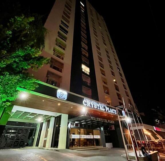 آپارتمان 1 خوابه با بالکن, Flat Condomínio Crystal Place 1407