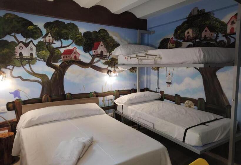 اتاق لوکس چهار تخته, Familyhostelpinto