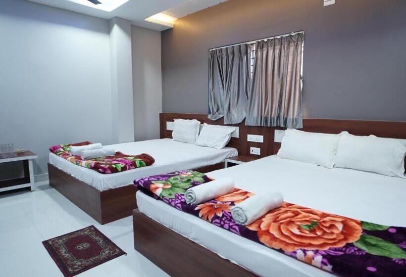 اتاق استاندارد چهار تخته, Diya Lodge !! Near Toy Train Park !! New Digha !!