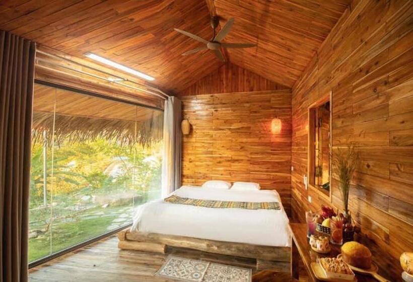 اتاق استاندارد با بالکن, Ecolodge Kê Nênh điện Biên