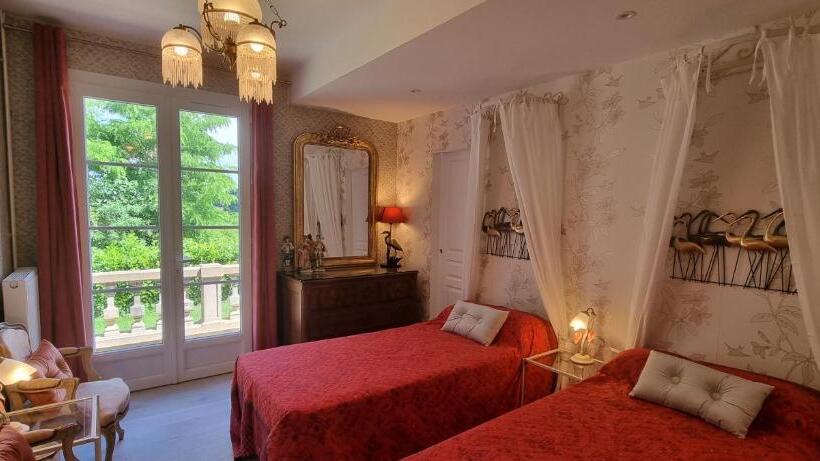 اتاق استاندارد با چشم‌انداز باغ, Bergerac Chambres D Hôtes Ibis D Or