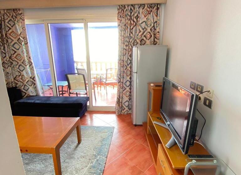 آپارتمان 2 خوابه با چشم‌انداز دریا, Porto Marina Hotel Chalet Seaview   شاليه فندقي بورتو مارينا مارينا 3 الساحل الشمالي فيو بحر و بحيرة
