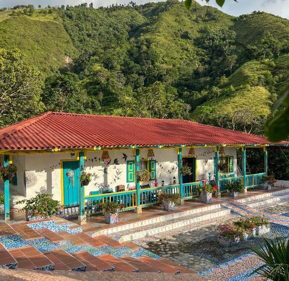 اتاق استاندارد با چشم‌انداز باغ, Biohabitat Entre Montañas