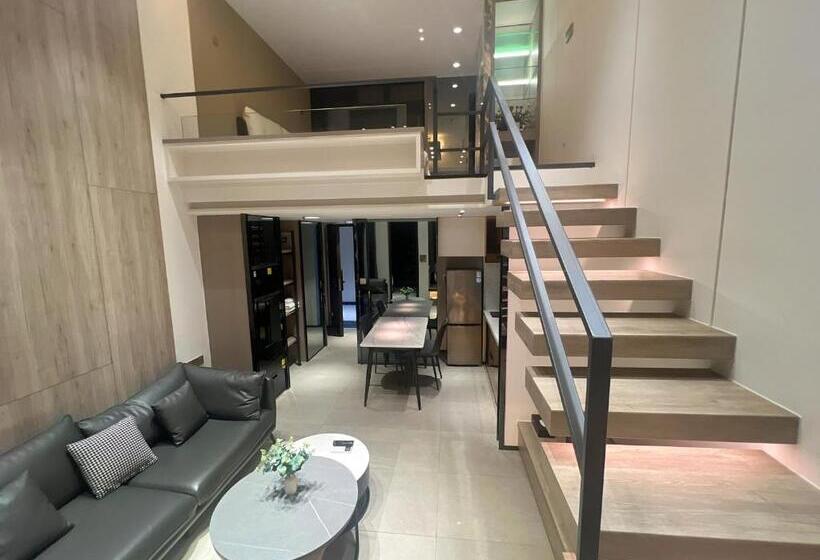豪华房间, Zhongshan Perth Hotel Apartment   Shiqi Wanxianghui Branch