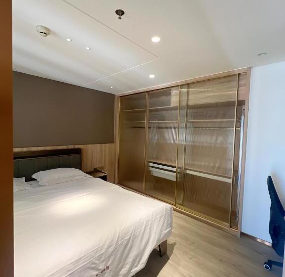 豪华房间, Zhongshan Perth Hotel Apartment   Shiqi Wanxianghui Branch