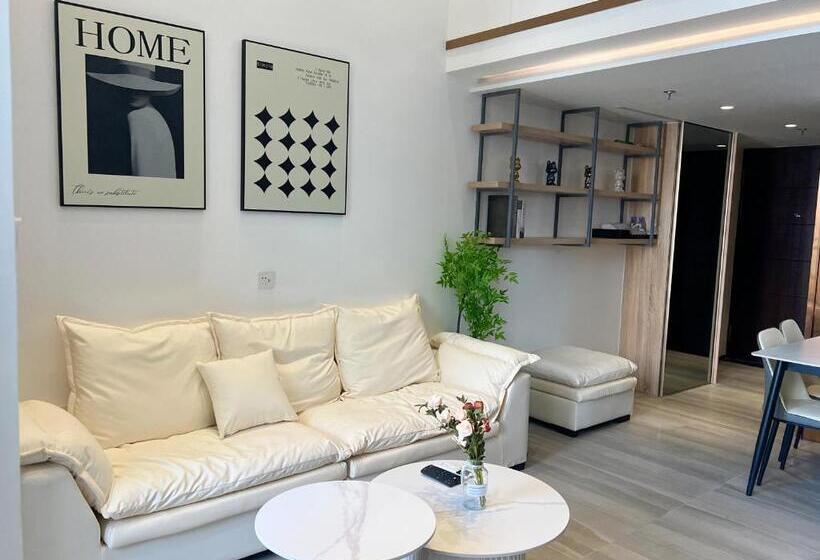 豪华房间, Zhongshan Perth Hotel Apartment   Shiqi Wanxianghui Branch