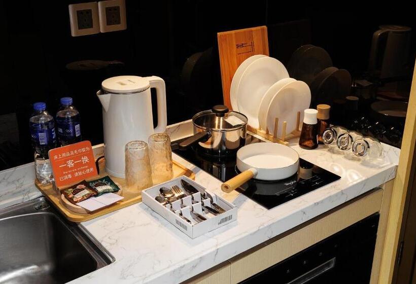 침실 1개 발코니 아파트, K Hotel Guangzhou