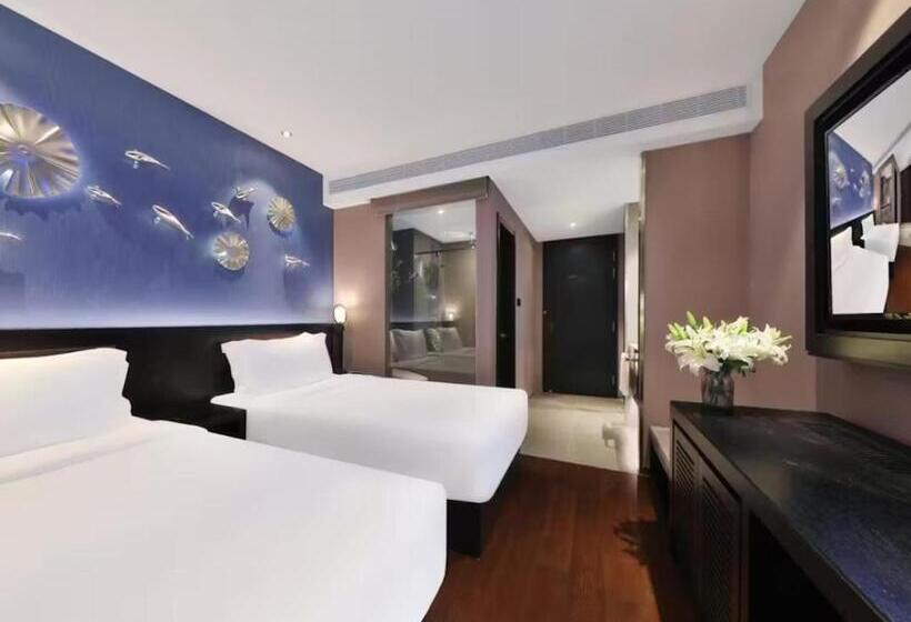 اتاق لوکس, Crystal Orange Hotel   Shanghai The Bund Jinling East Road