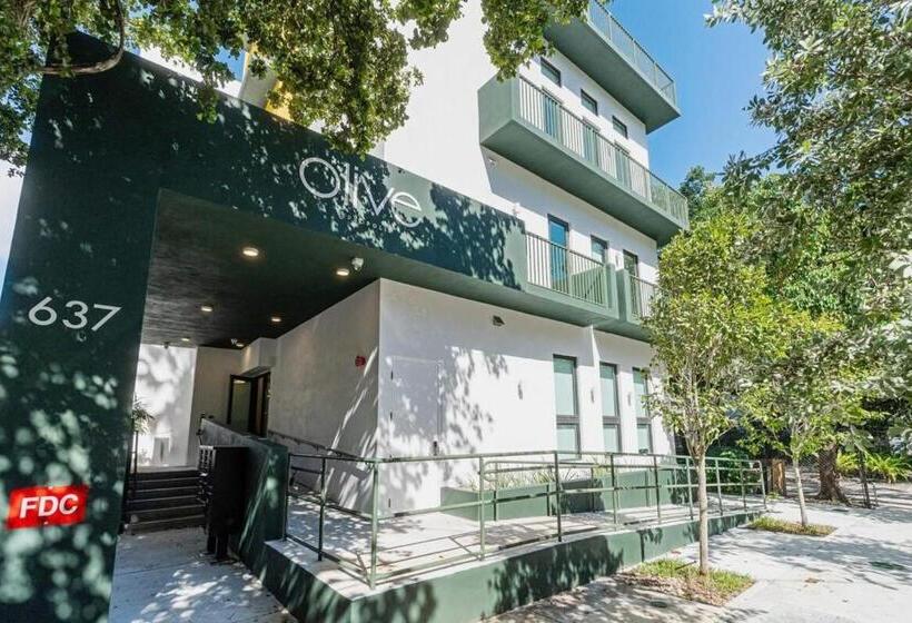 تختخواب در اتاق مشترک, Olive Apartments