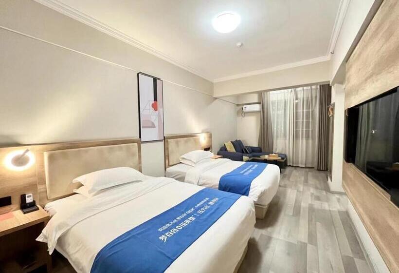 اتاق لوکس, Yilong Yitang Hotel Kunming Railway Station Joy City Center