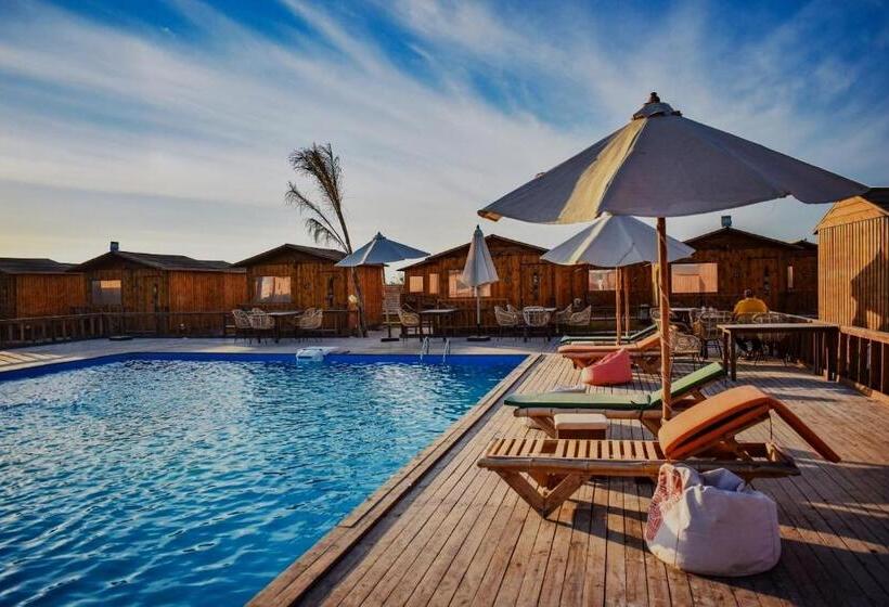 اتاق استاندارد با چشم‌انداز استخر, Kite Cabins Elalamein At Safy Bay