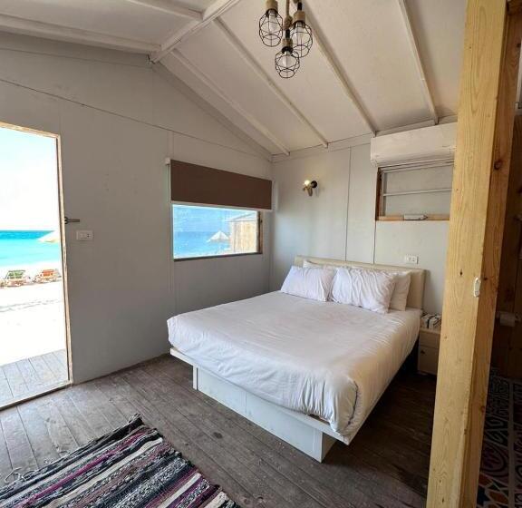 اتاق استاندارد با چشم‌انداز دریا, Kite Cabins Elalamein At Safy Bay