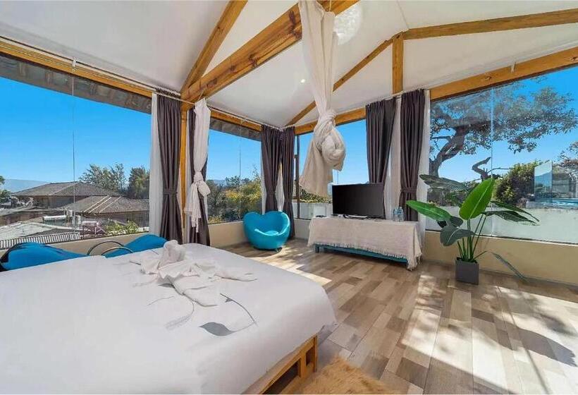 اتاق استاندارد با تخت بزرگ, Lijiang Yimanshiguang 丽江逸慢拾光