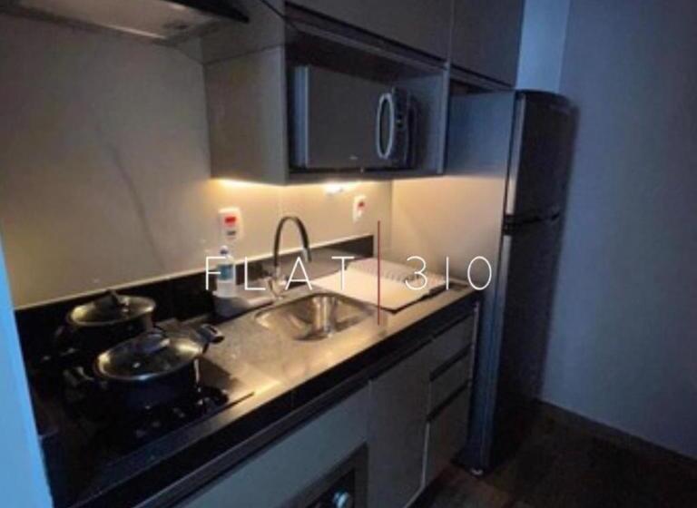 آپارتمان لوکس 1 خوابه, Flat Em São Vicente
