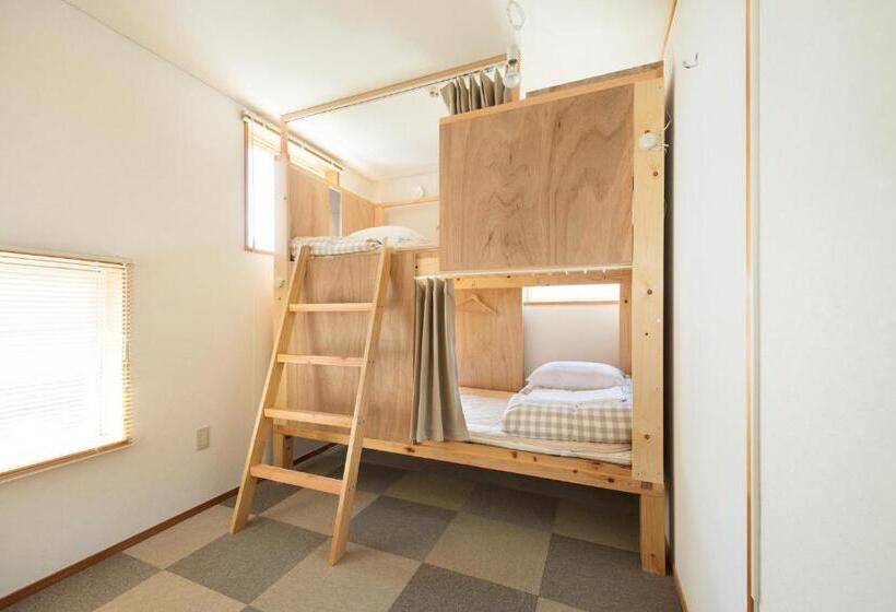 اتاق استاندارد با تختخواب دوطبقه و حمام مشترک, Sai No Tsuno Guest House