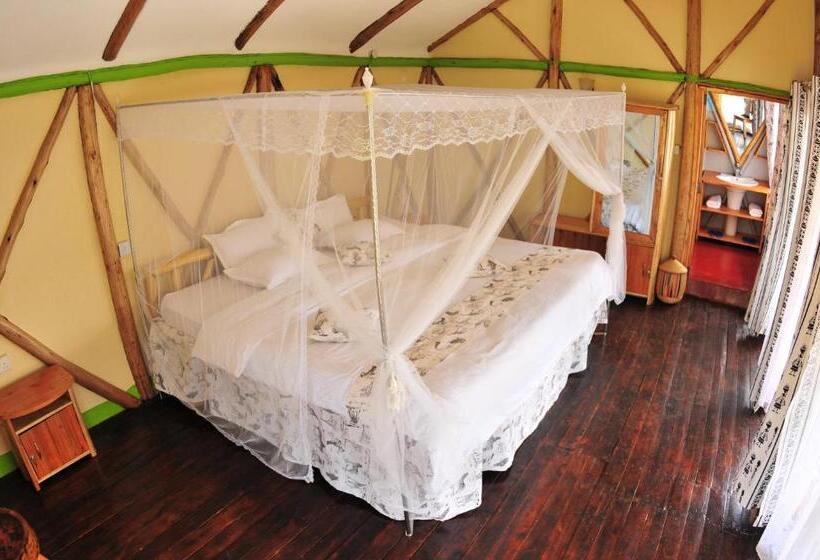 اتاق استاندارد با تخت بزرگ, Lake Bunyonyi Rock Resort
