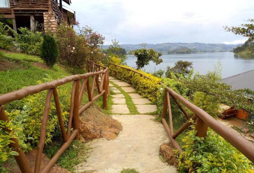 اتاق استاندارد با تخت بزرگ, Lake Bunyonyi Rock Resort