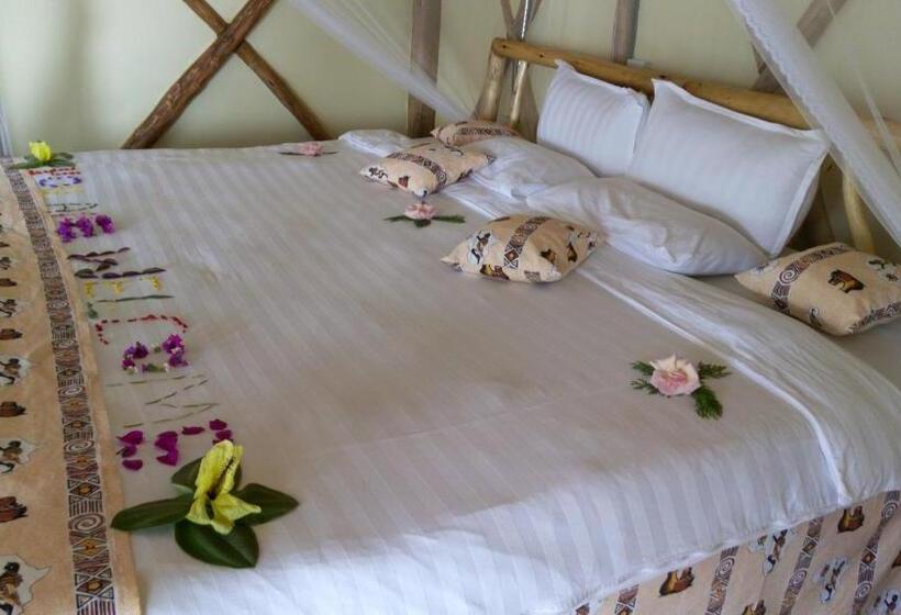 اتاق استاندارد با تخت بزرگ, Lake Bunyonyi Rock Resort