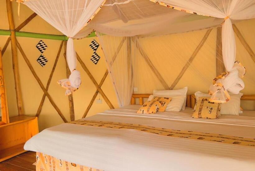 اتاق استاندارد با تخت بزرگ, Lake Bunyonyi Rock Resort