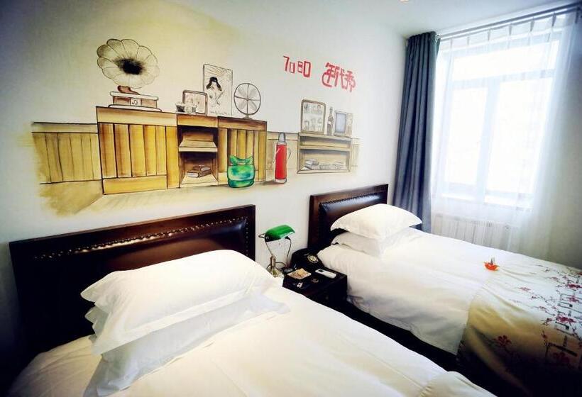 اتاق استاندارد, Time Traveller Hotel   Near The Grass Skyline, Dajingmen, Zhangjiakoubu, 20 Minutes Away From Zhangj
