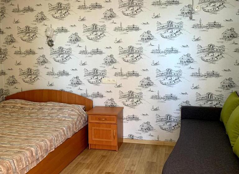 اتاق استاندارد چهار تخته با چشم‌انداز دریا, Guest House Santin