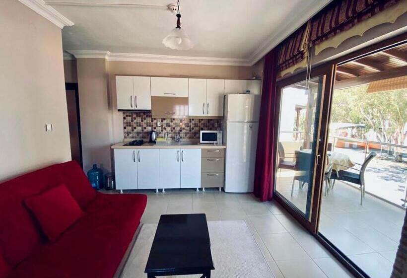 آپارتمان 1 خوابه با بالکن, Sunset Beach Apartments