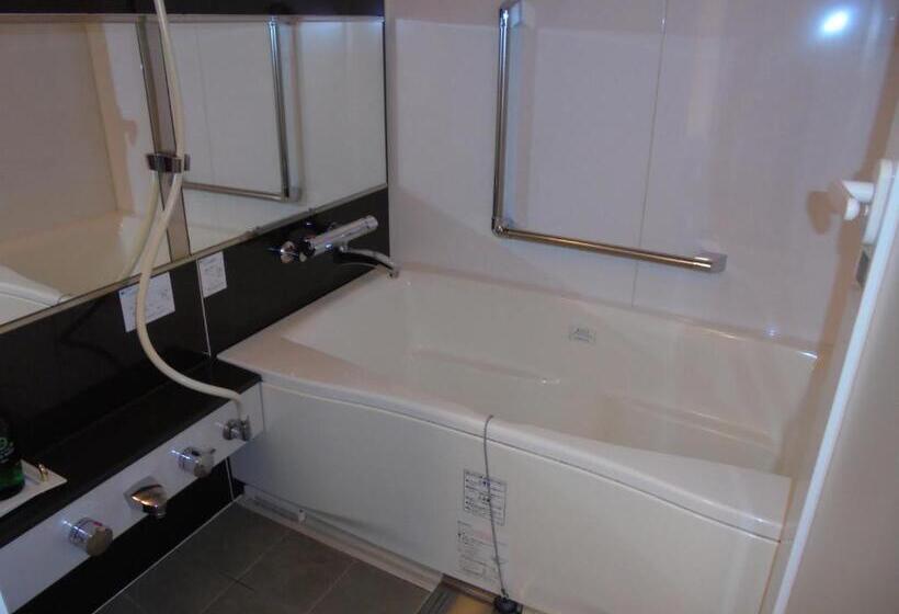 اتاق لوکس با چشم‌انداز شهر, Spa & Sauna Hotel Hitachi Plaza