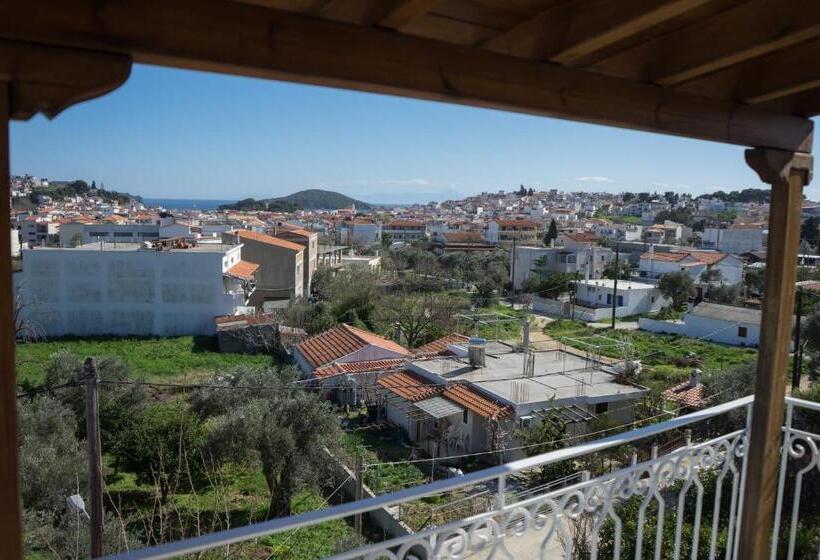 آپارتمان 1 خوابه با چشم‌انداز دریا, Act Art Skiathos