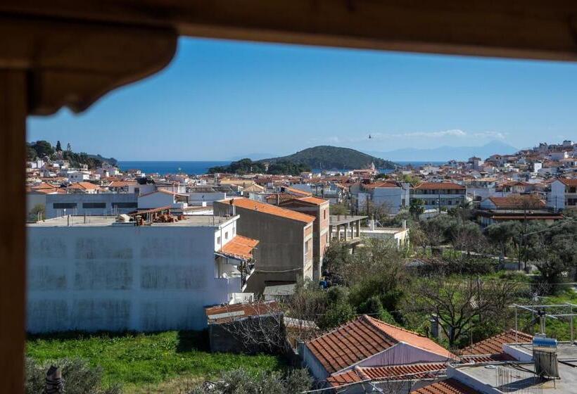 آپارتمان 1 خوابه با چشم‌انداز دریا, Act Art Skiathos
